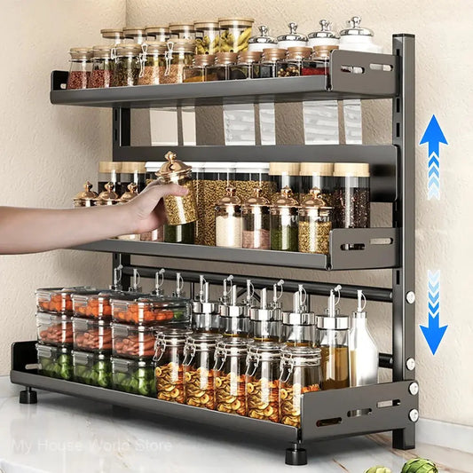 Chic Spice Shelf Organizer - Nestora Home